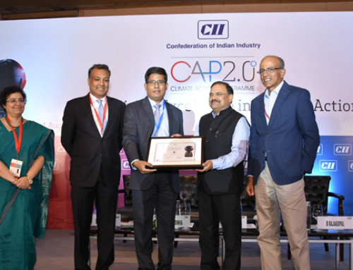 SIERRA wins National Award for CAP 2.0° Commitment at the Climate Leadership Conference organized by CII